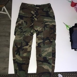 Never worn camouflage pants